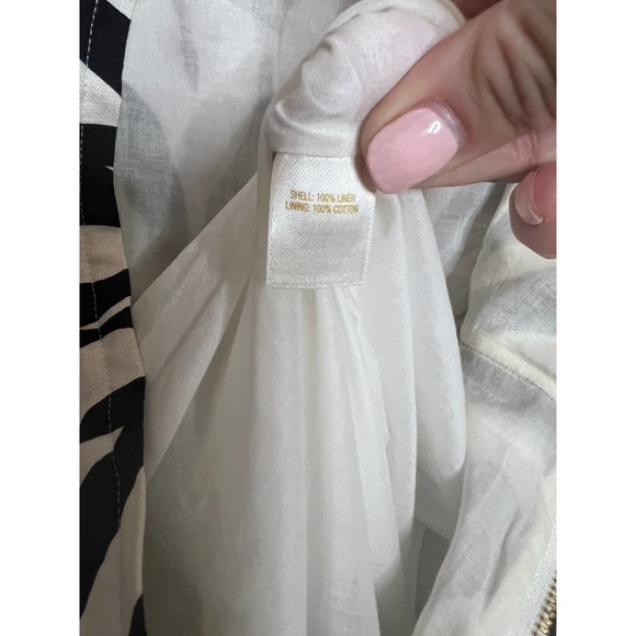 Kate Spade Zebra print midi strapless dress - Picture 6 of 7